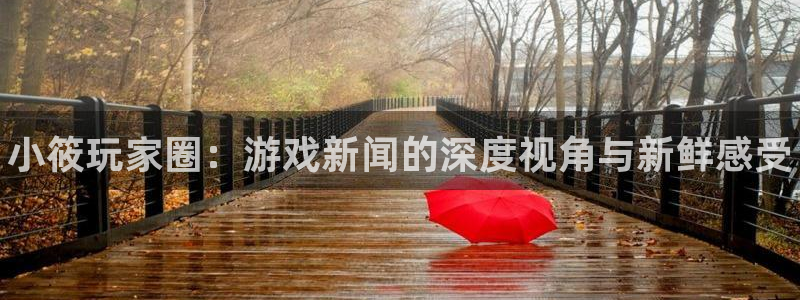杜邦娱乐网页登录入口：小筱玩家圈：游戏新闻的深度视角与新鲜感