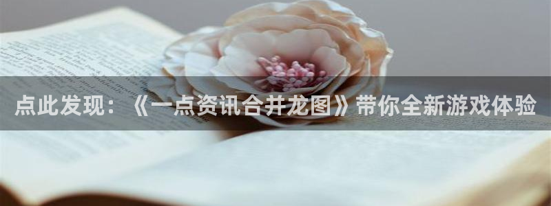 杜邦娱乐平台官网登录：点此发现：《一点资讯合并龙图》带你全新