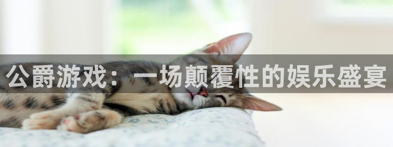 杜邦娱乐注册平台：公爵游戏：一场颠覆性的娱乐盛宴